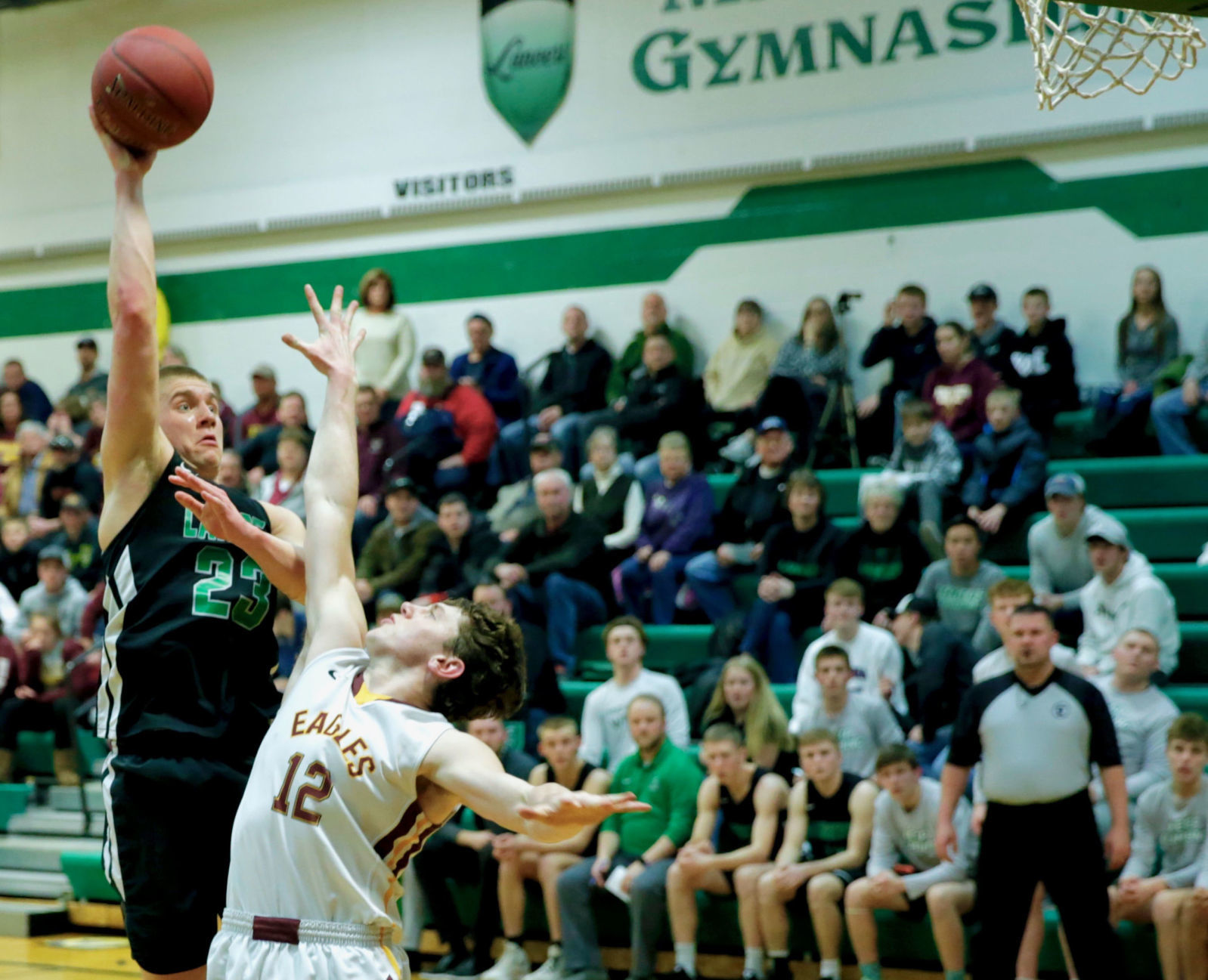 Section 1AA boys basketball...Dover-Eyota upsets LaCrescent-Hokah in overtime thriller